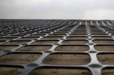 Geomalla de poliéster para mascotas utilizada para la construcción de carreteras