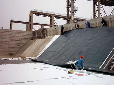 Geomembrana impermeable ISO HDPE